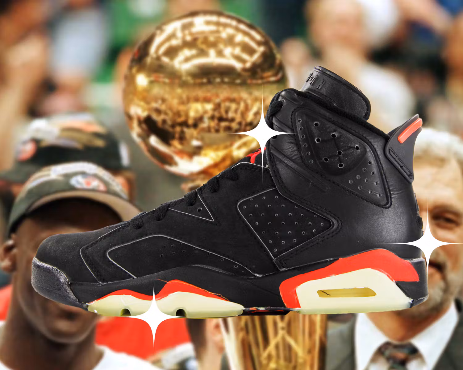 michael jordan wearing jordan 6 rings